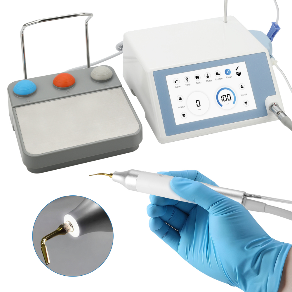 Woodpecker Style Ultra Surgery Piezo Bone Unit-Surgic Touch+LED Handpiece 5 Tips