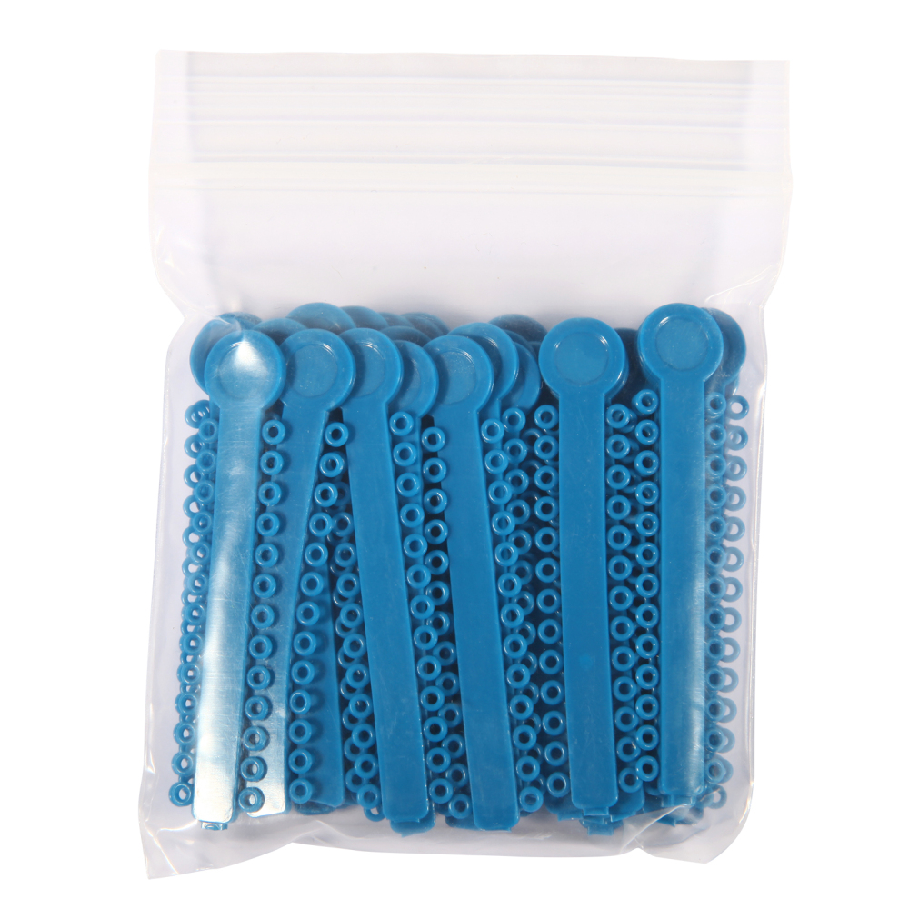 Dental Orthodontic Ligature Ties Elastic Rubber Bands 1040pcs/pack