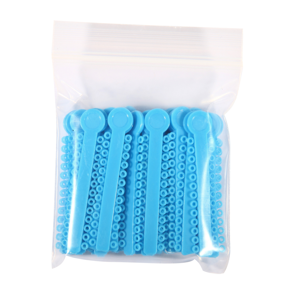 Dental Orthodontic Ligature Ties Elastic Rubber Bands 1040pcs/pack