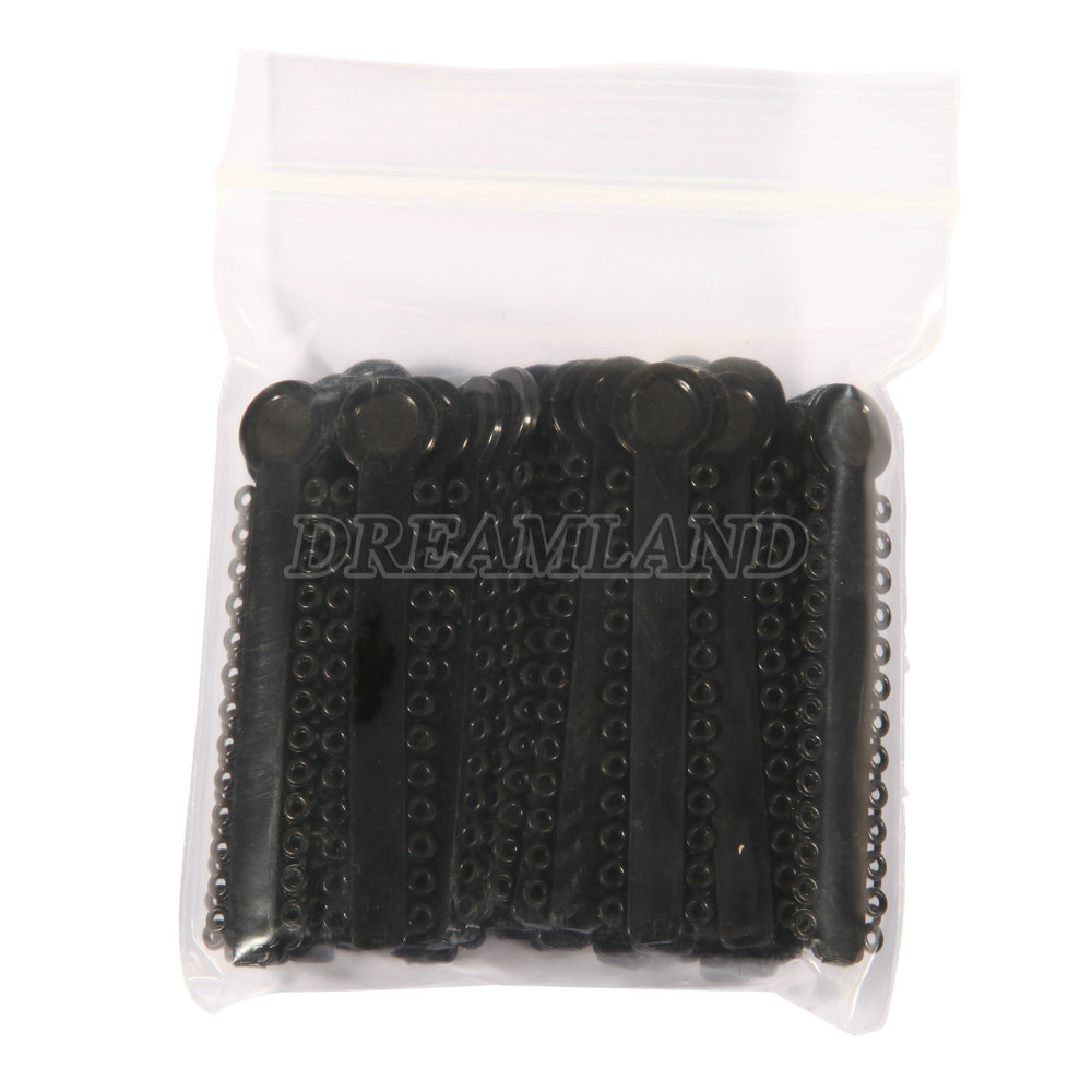 Dental Orthodontic Ligature Ties Elastic Rubber Bands 1040pcs/pack