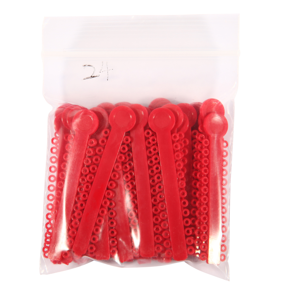 Dental Orthodontic Ligature Ties Elastic Rubber Bands 1040pcs/pack