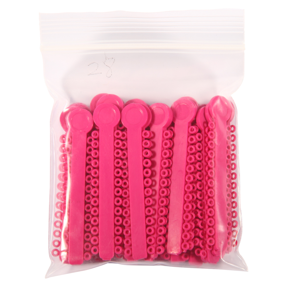 Dental Orthodontic Ligature Ties Elastic Rubber Bands 1040pcs/pack