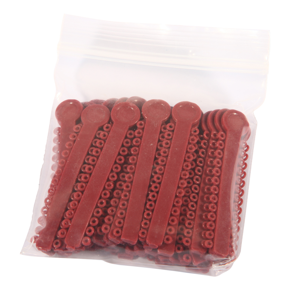 Dental Orthodontic Ligature Ties Elastic Rubber Bands 1040pcs/pack