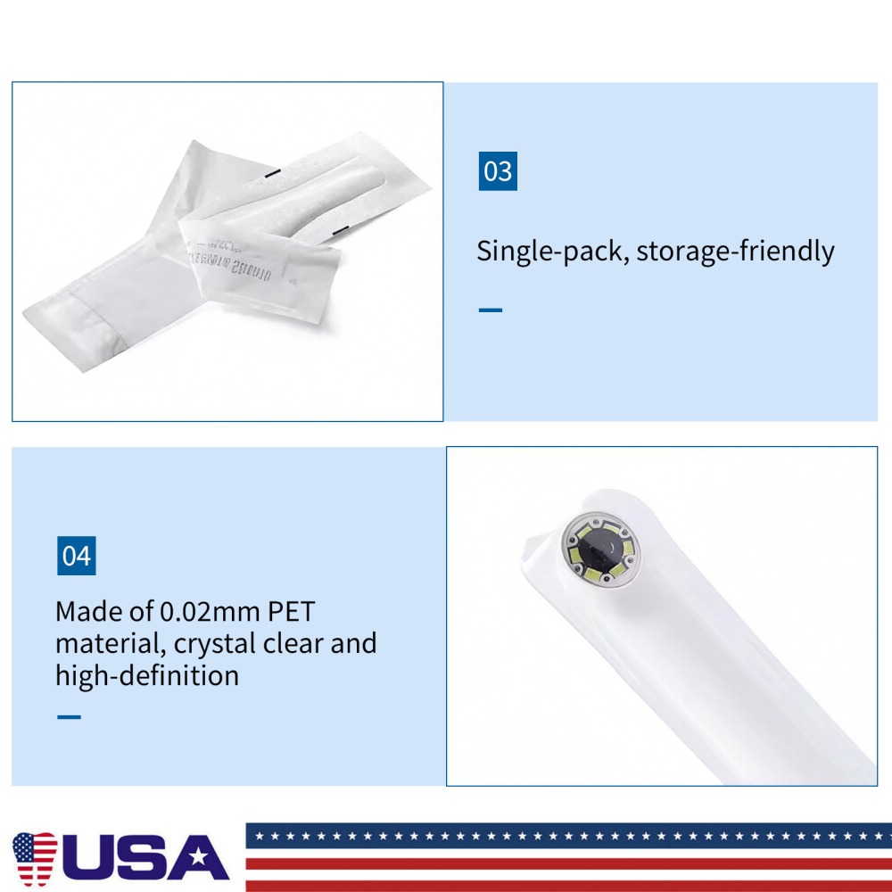 Dental Camera Sleeve/Sheath/Cover Disposable for intraoral Camera A04-7A/A04-6A