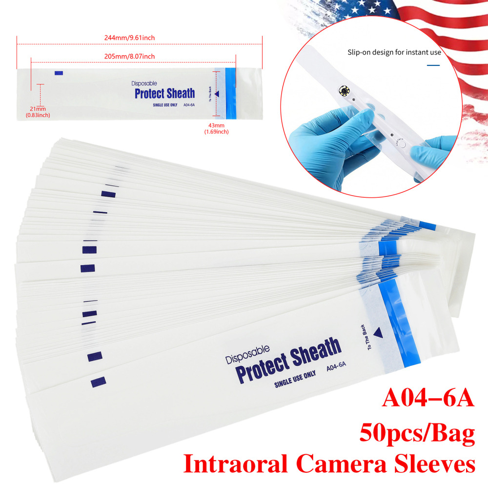 Dental Camera Sleeve/Sheath/Cover Disposable for intraoral Camera A04-7A/A04-6A