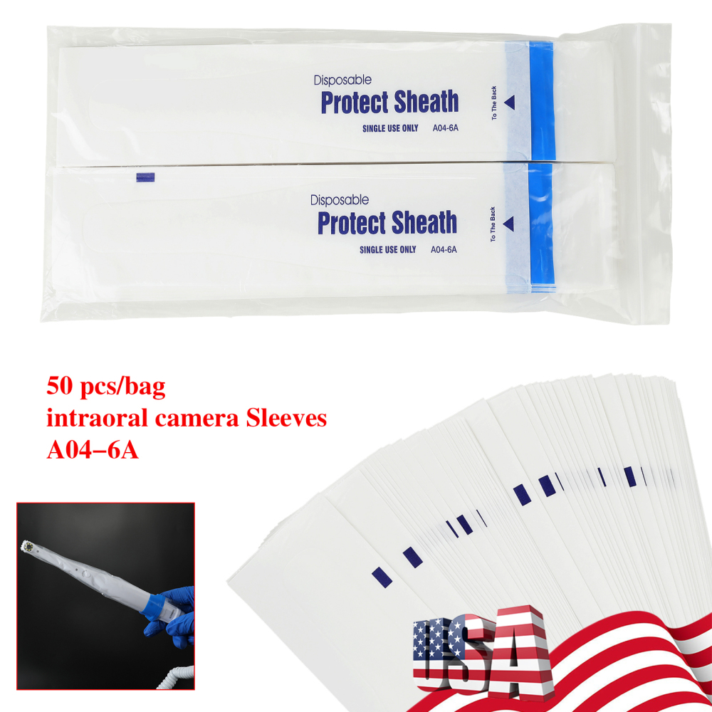 Dental Camera Sleeve/Sheath/Cover Disposable for intraoral Camera A04-7A/A04-6A