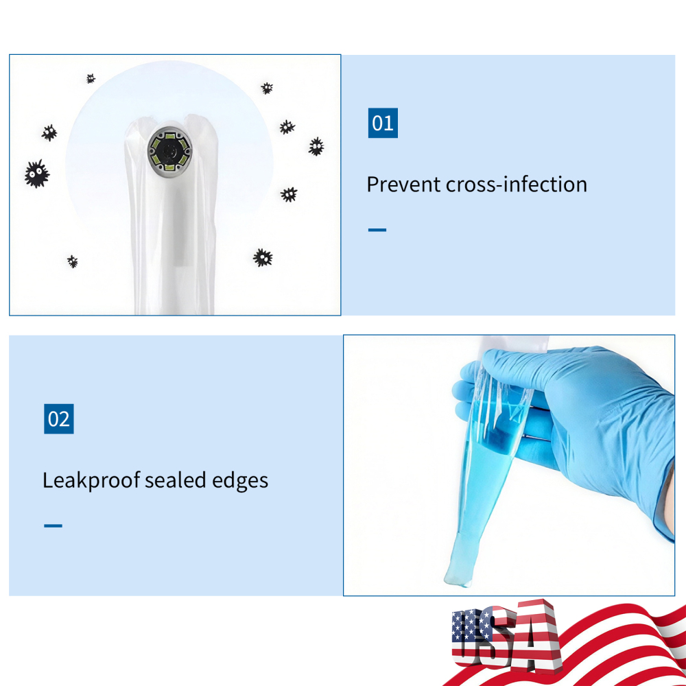 Dental Camera Sleeve/Sheath/Cover Disposable for intraoral Camera A04-7A/A04-6A