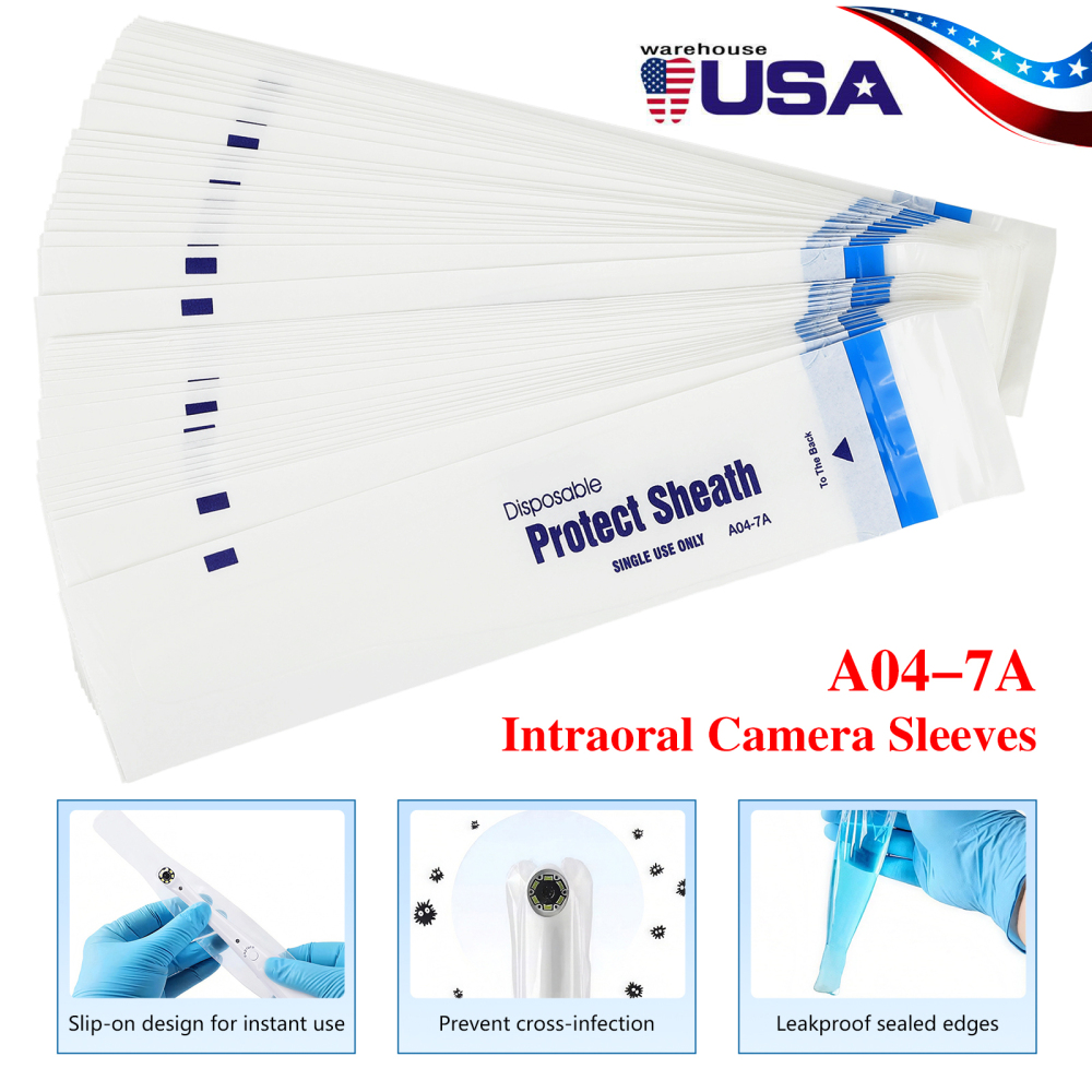 Dental Camera Sleeve/Sheath/Cover Disposable for intraoral Camera A04-7A/A04-6A