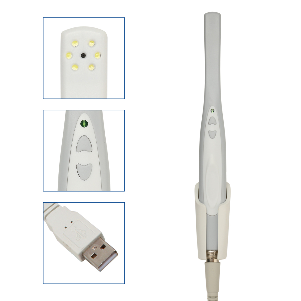 Dental Intraoral Camera USB Digital Imaging HD Camera MD740-6 lights / MD1030-12 lights
