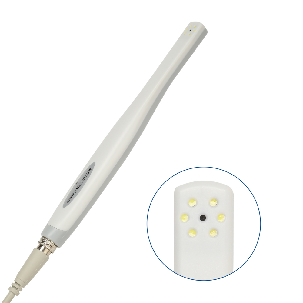 Dental Intraoral Camera USB Digital Imaging HD Camera MD740-6 lights / MD1030-12 lights