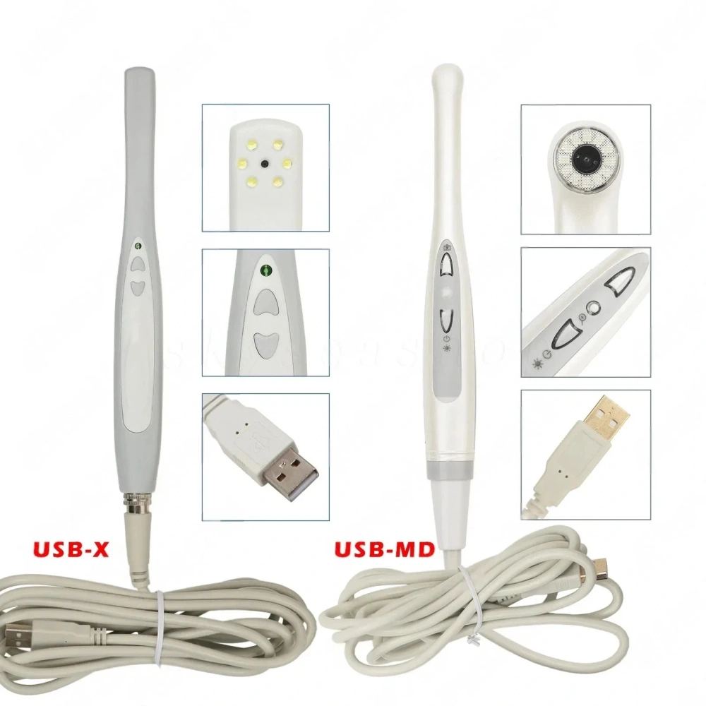 Dental Intraoral Camera USB Digital Imaging HD Camera MD740-6 lights / MD1030-12 lights