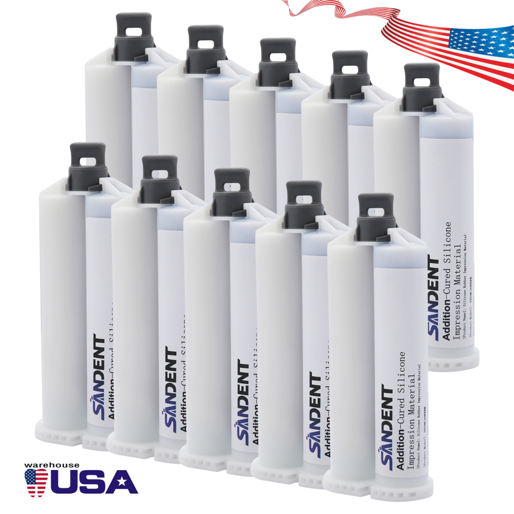Dental Heavy/Medium/Light Body Fast Rapid Set VPS Impression Material 50ML