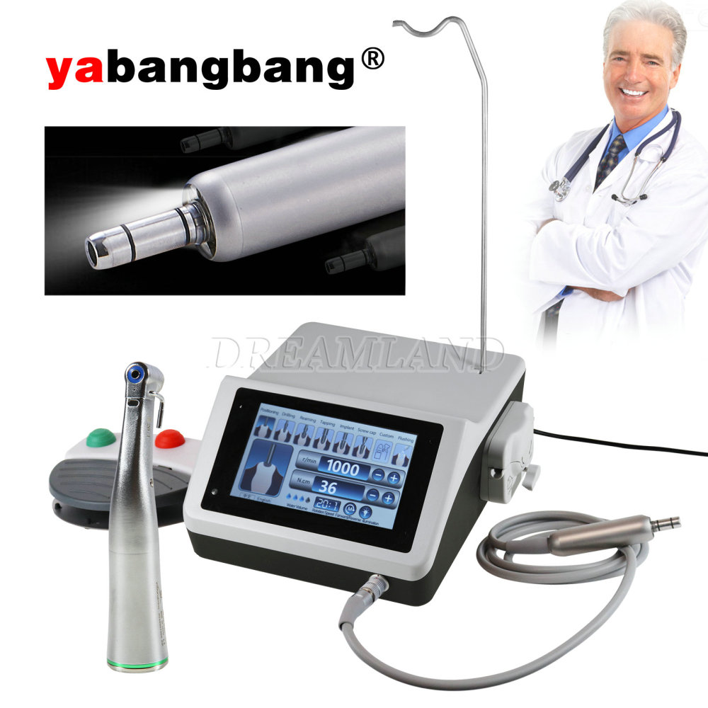 Dental Implant Surgical Brushless Motor +20:1 Handpiece touch screen