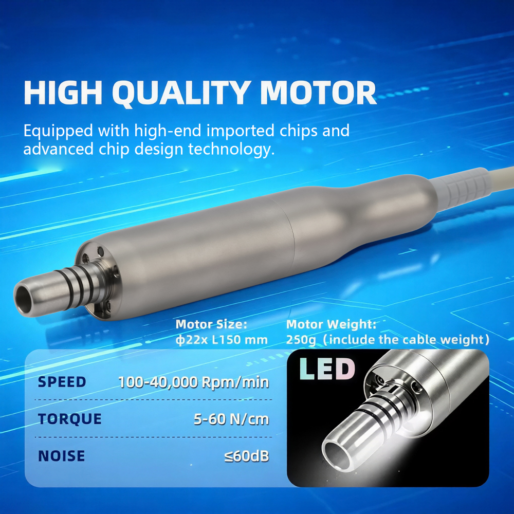 Dental Implant Surgery Brushless Motor Implant Machine System Mini Type