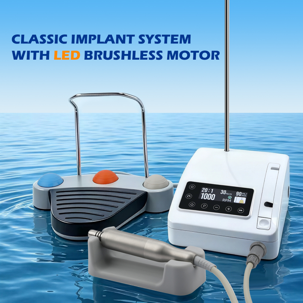 Dental Implant Surgery Brushless Motor Implant Machine System Mini Type
