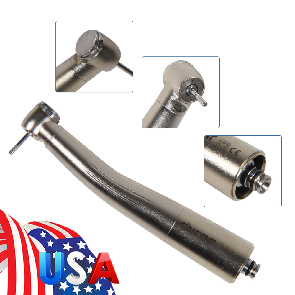 4 Water Spray Fiber Optic LED High Speed Handpiece  Fit NSK LED Quick Coupler