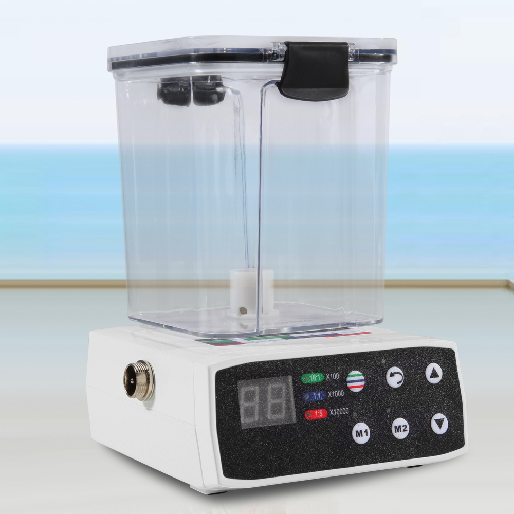 Dental Brushless LED Electric Micro Motor w/Water Tank for Lab Practice  + 1:5 standard/Mini head