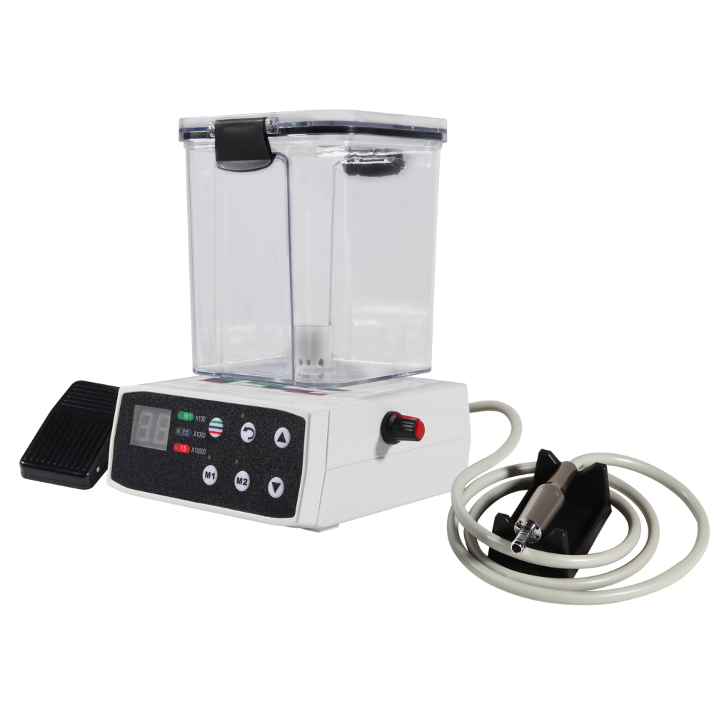 Dental Brushless LED Electric Micro Motor w/Water Tank for Lab Practice  + 1:5 standard/Mini head