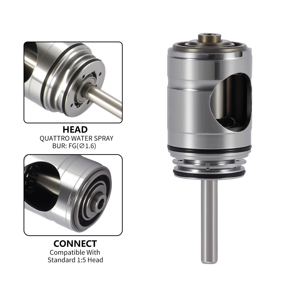 Dental 1:5 Increasing contra angle Handpiece Red Ring  standard head/ Mini head Non-LED /LED Fiber Optic