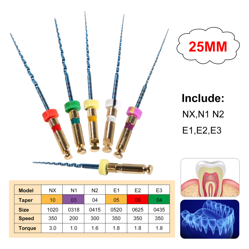 Dental Cordless LED Endo Motor 16:1 Contra Angle/Apex Locator Root Canal Finder/Files