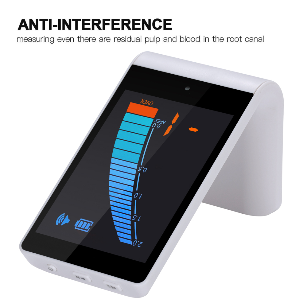 Dental Cordless LED Endo Motor 16:1 Contra Angle/Apex Locator Root Canal Finder/Files