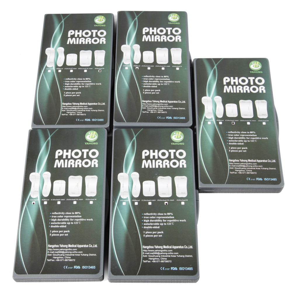 Oral Double-Sided Photo Mirror Glass Photographic