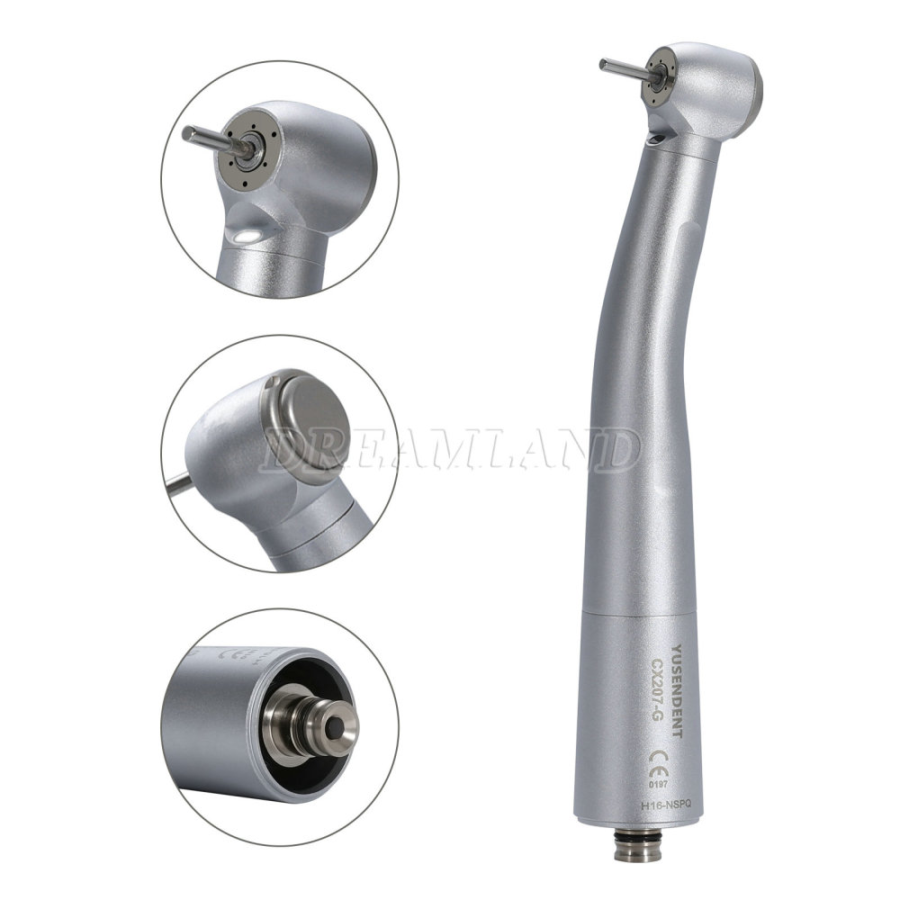 6pcs Yusendent fiber optic air turbine high speed handpiece fit NSK connection