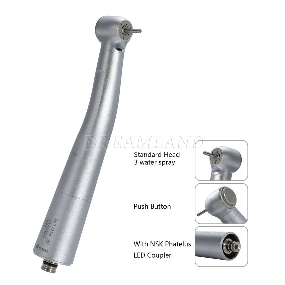 6pcs Yusendent fiber optic air turbine high speed handpiece fit NSK connection
