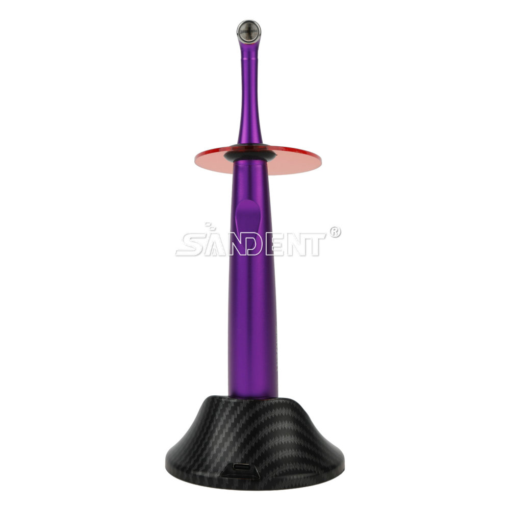 Dental Wireless LED Light Curing Lamp Wide Spectrum 3 Modes 2500MW/cm²