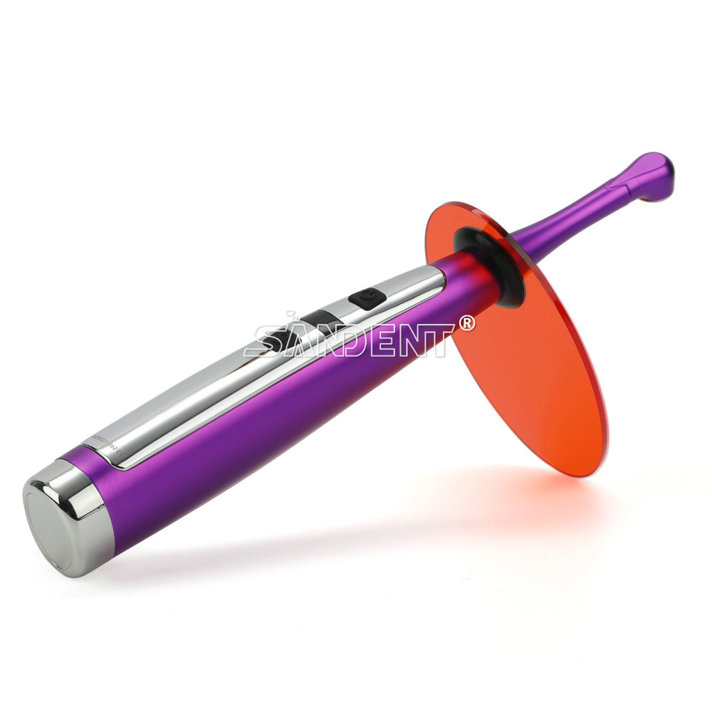 Dental Wireless LED Light Curing Lamp Wide Spectrum 3 Modes 2500MW/cm²