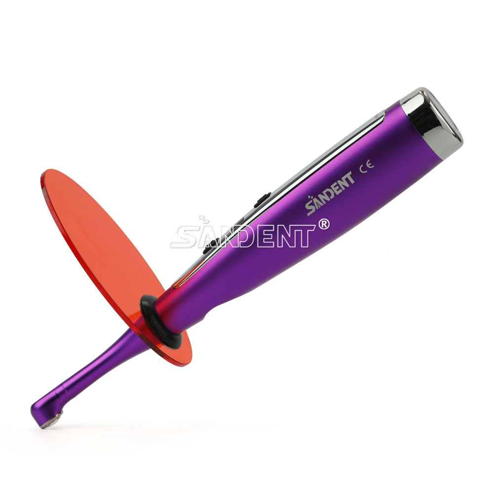 Dental Wireless LED Light Curing Lamp Wide Spectrum 3 Modes 2500MW/cm²