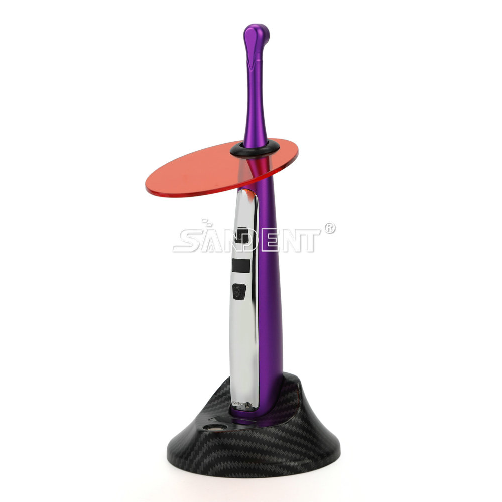Dental Wireless LED Light Curing Lamp Wide Spectrum 3 Modes 2500MW/cm²