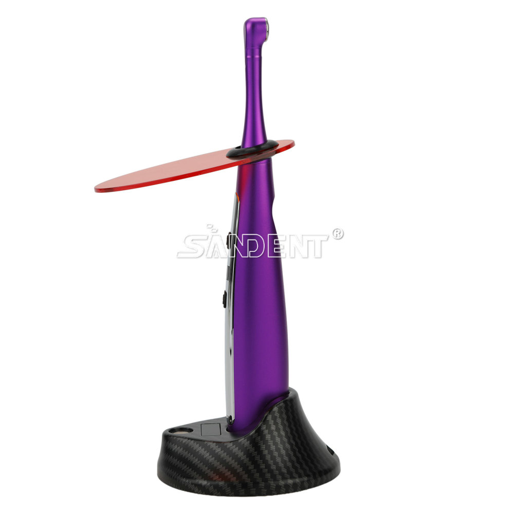Dental Wireless LED Light Curing Lamp Wide Spectrum 3 Modes 2500MW/cm²