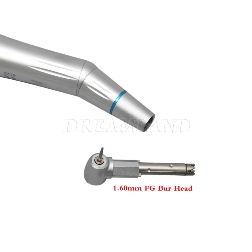 SkySea Dental Inner Spray Low Speed Contra Angle Handpiece fit FG 1.6mm Burs