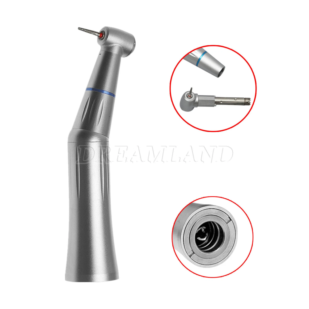 SkySea Dental Inner Spray Low Speed Contra Angle Handpiece fit FG 1.6mm Burs