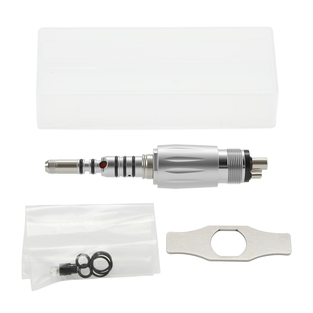 Abdent Dental LED Fiber Optic Handpiece 4 Water Spray Fit NSK Coupler