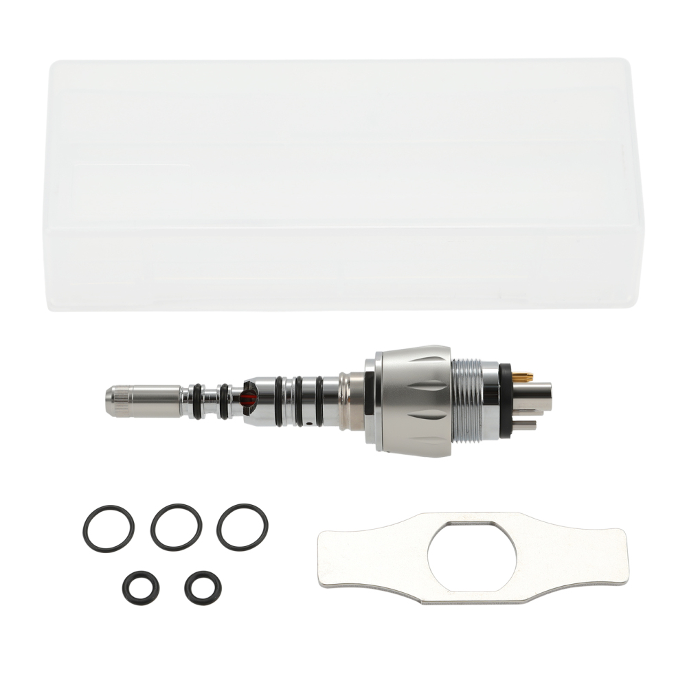 Abdent Dental LED Fiber Optic Handpiece 4 Water Spray Fit NSK Coupler