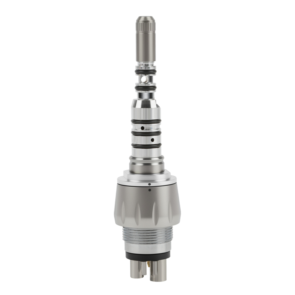 Abdent Dental LED Fiber Optic Handpiece 4 Water Spray Fit NSK Coupler