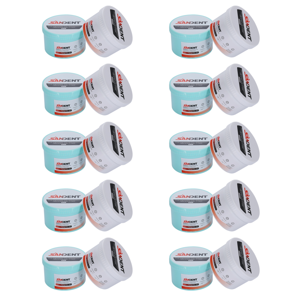 Dental Impression Material Putty regular set Base & Catalyst 400G*2
