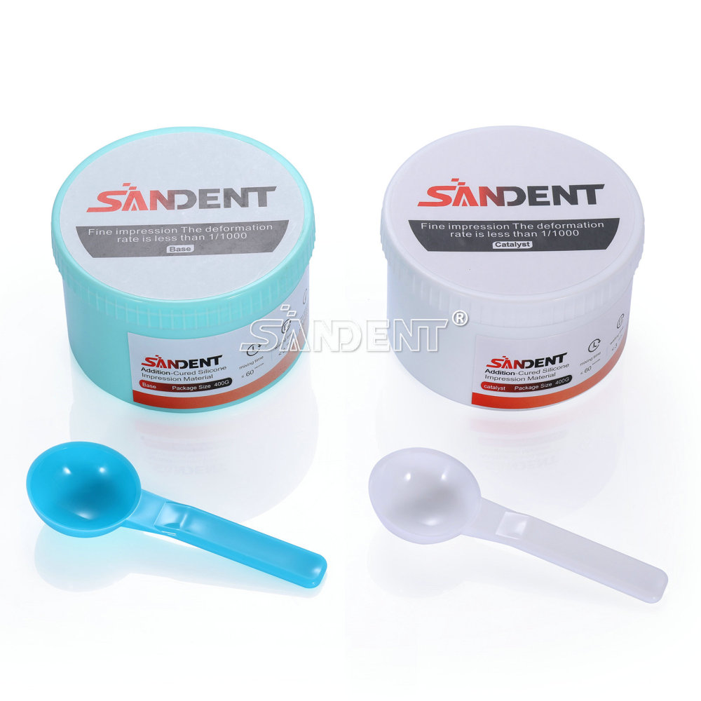 Dental Impression Material Putty regular set Base & Catalyst 400G*2
