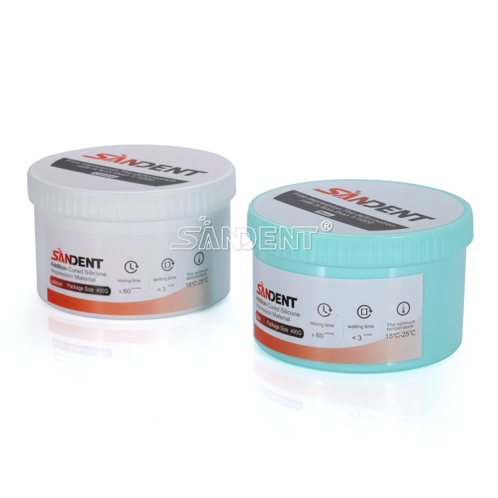 Dental Impression Material Putty regular set Base & Catalyst 400G*2