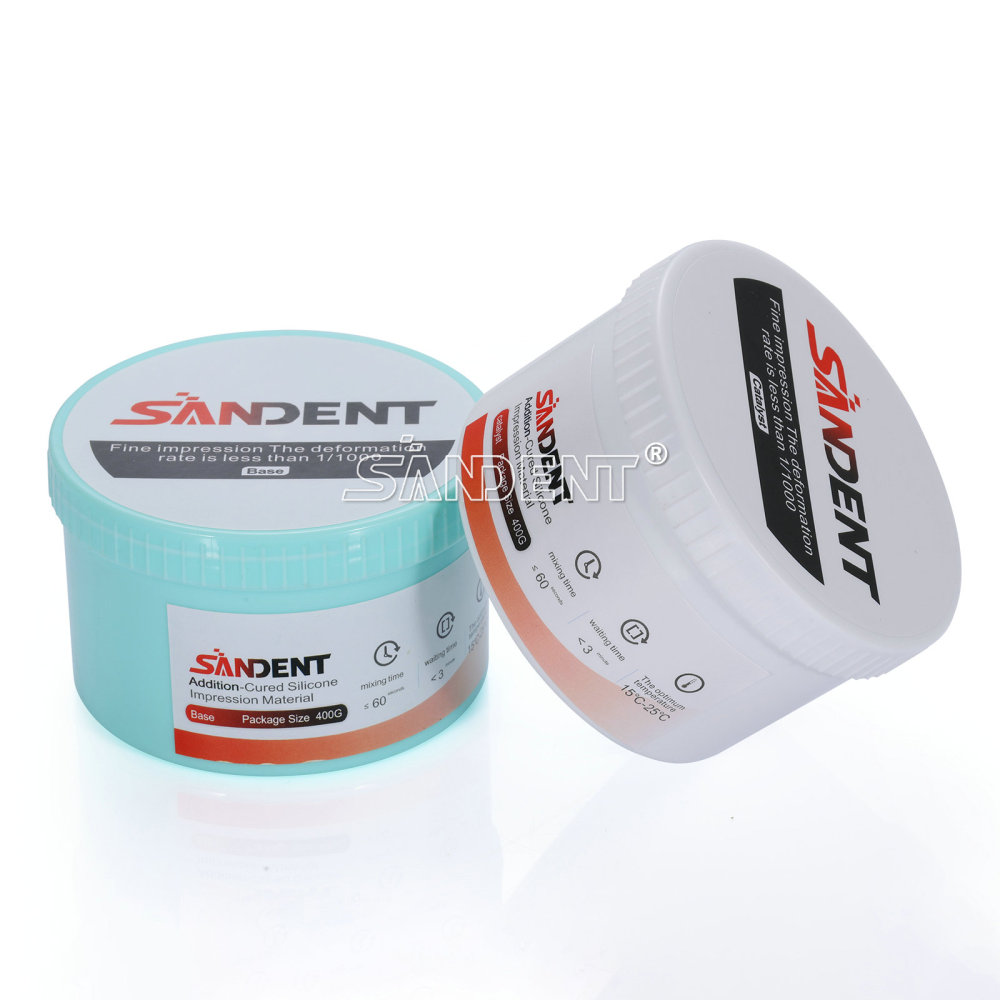 Dental Impression Material Putty regular set Base & Catalyst 400G*2