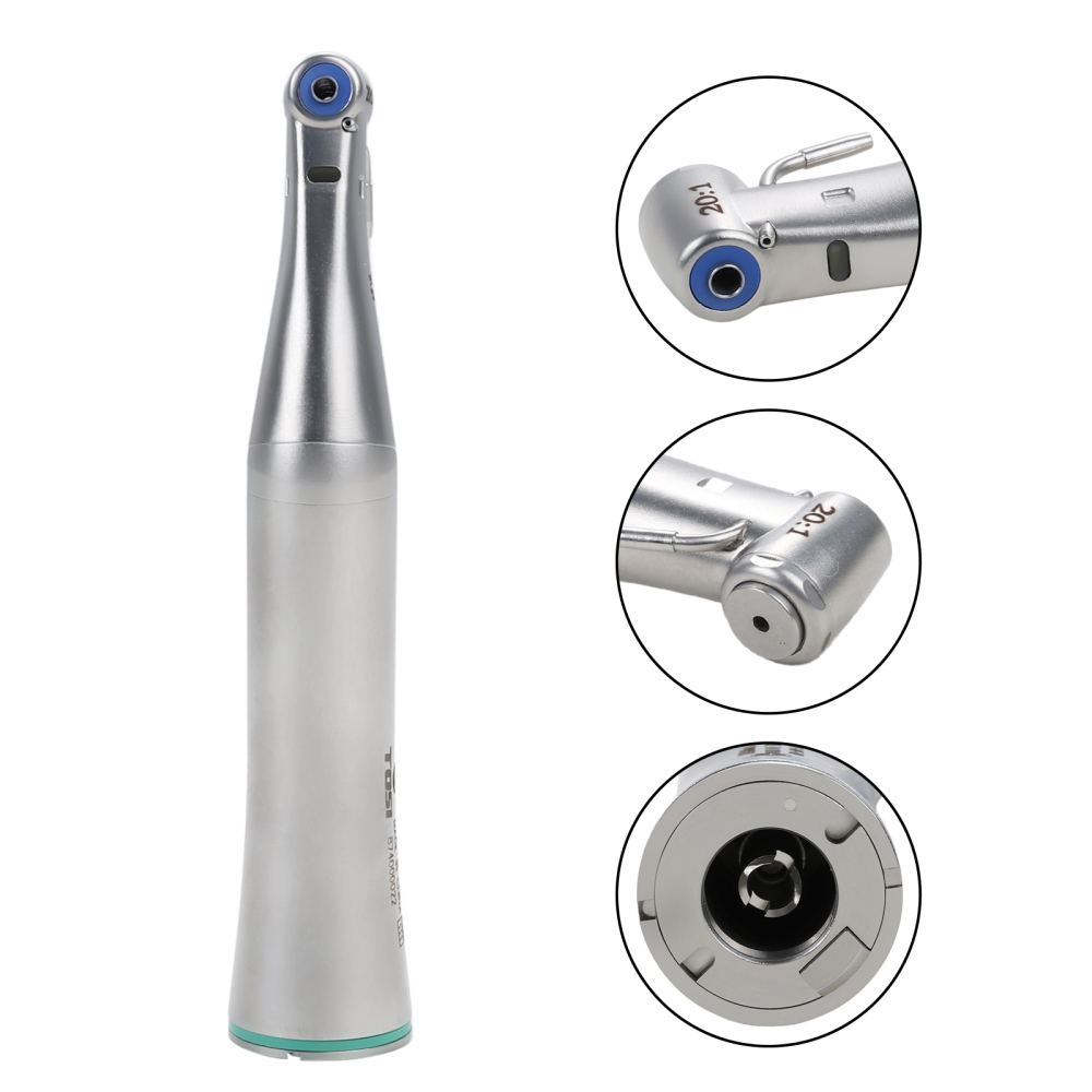 Dental LED E Generator 20:1 Implant Contra Angle Handpiece Detachable Head