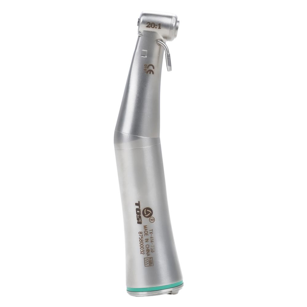 Dentale LED Fiber Optic 20:1 Implant Contra Angle Handpiece Detachable Head TOSI