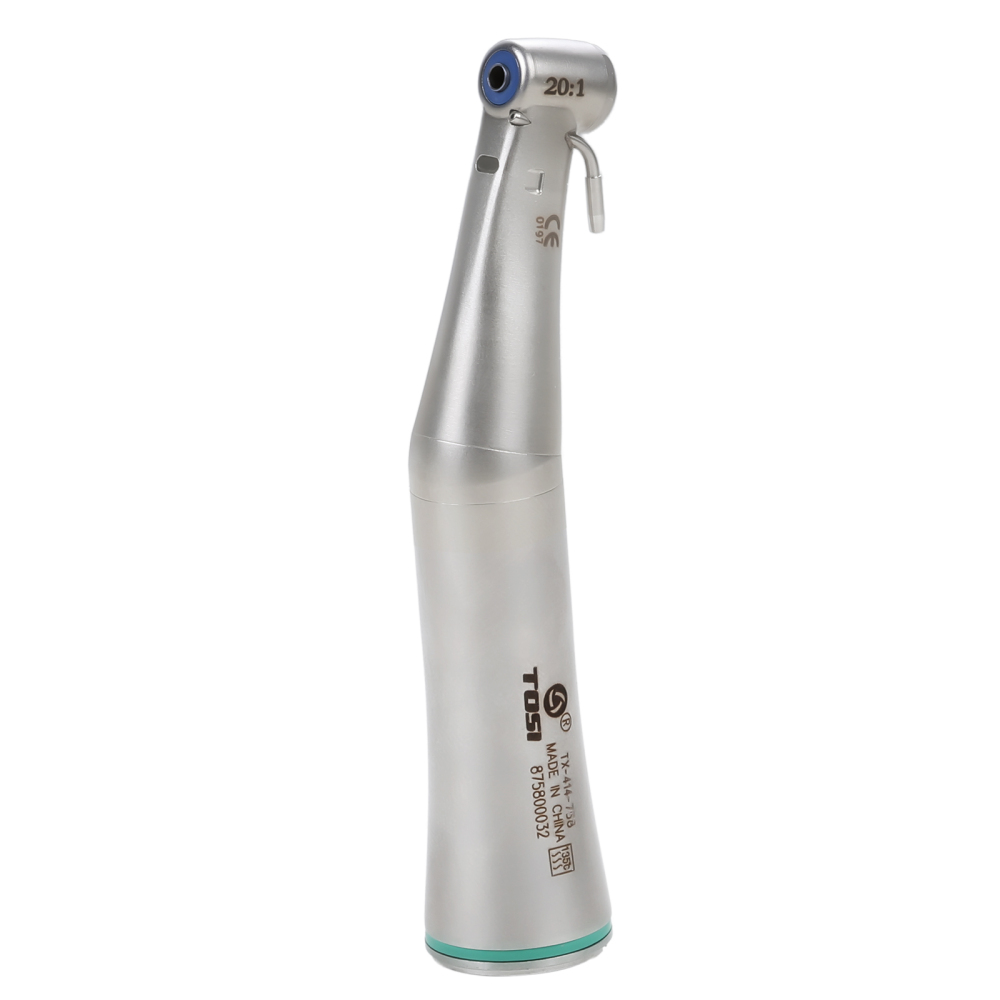 Dentale LED Fiber Optic 20:1 Implant Contra Angle Handpiece Detachable Head TOSI