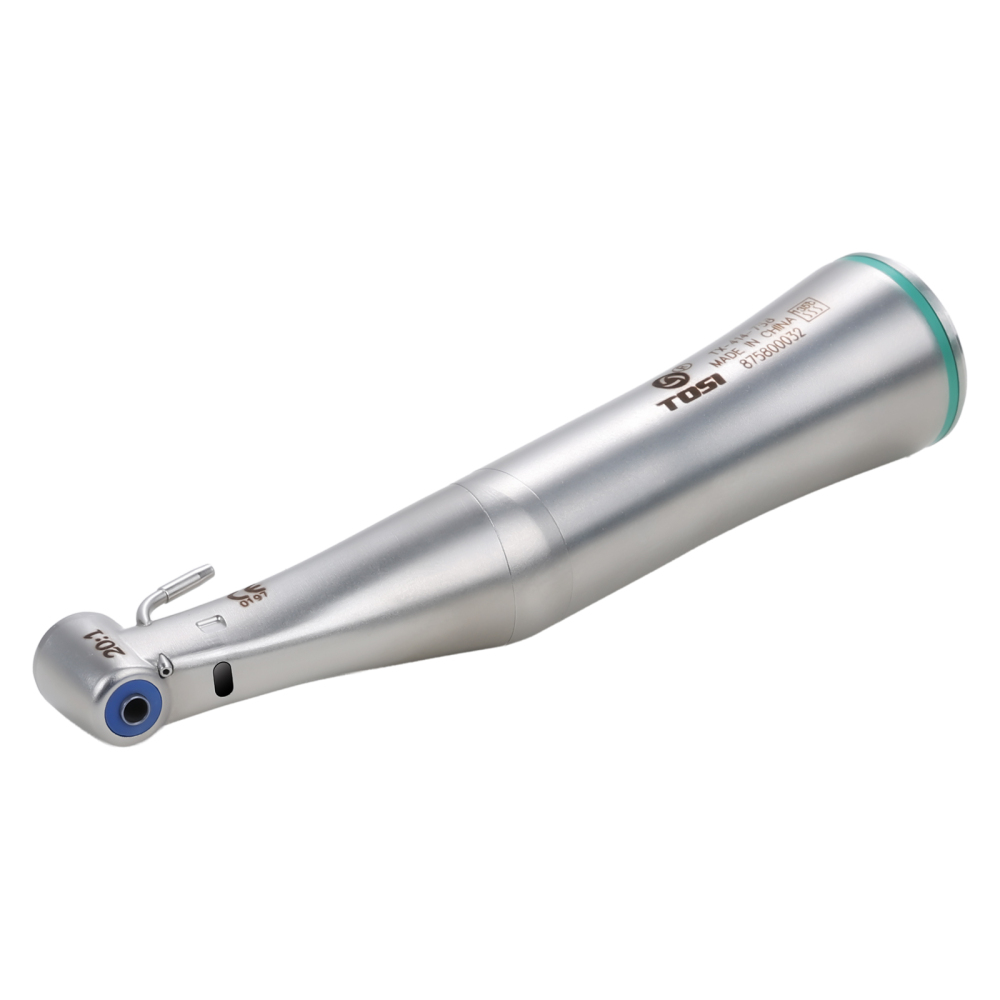 Dentale LED Fiber Optic 20:1 Implant Contra Angle Handpiece Detachable Head TOSI