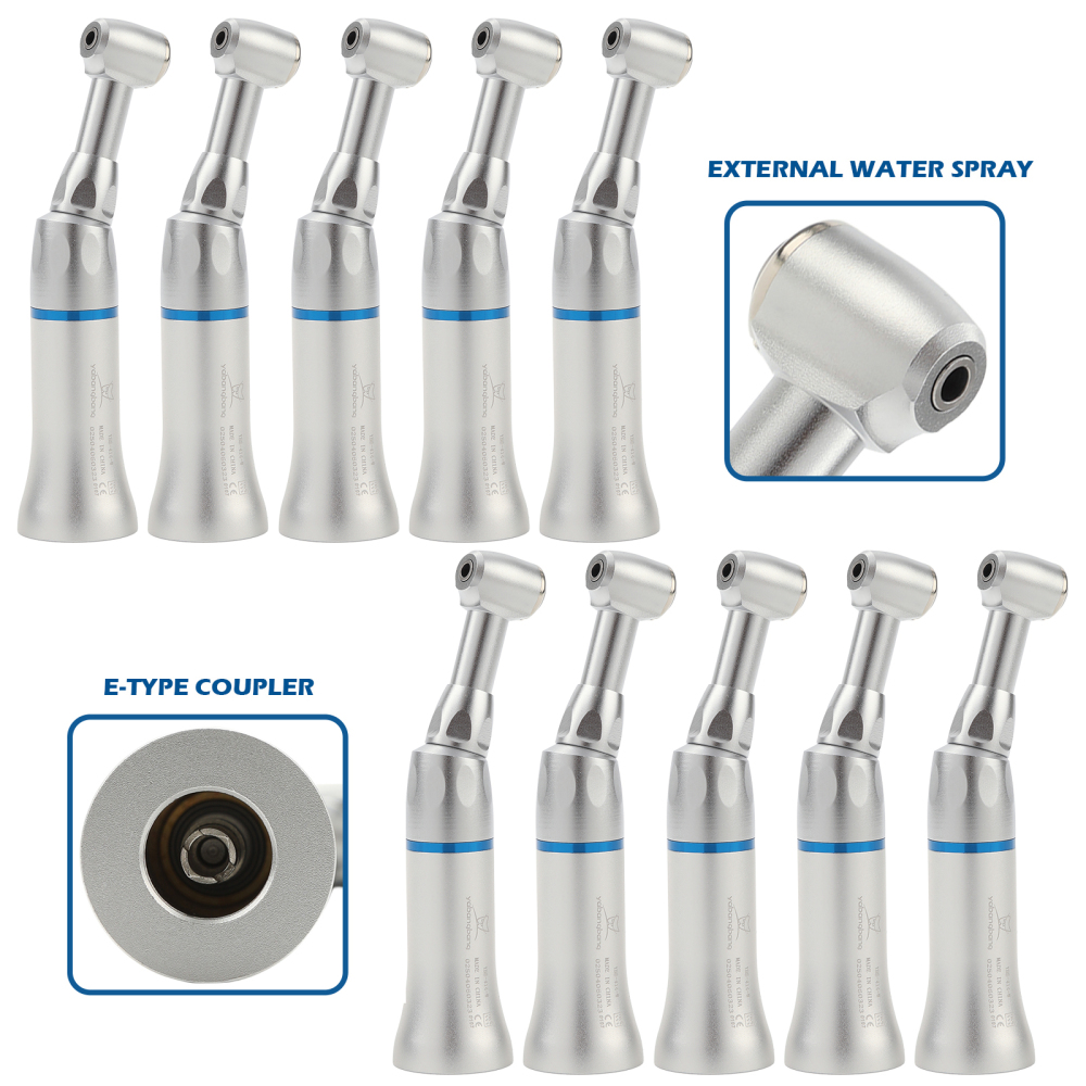 Dental Push Button Contra Angle Slow Low Speed Handpiece fit RA BURS 2.35MM YB