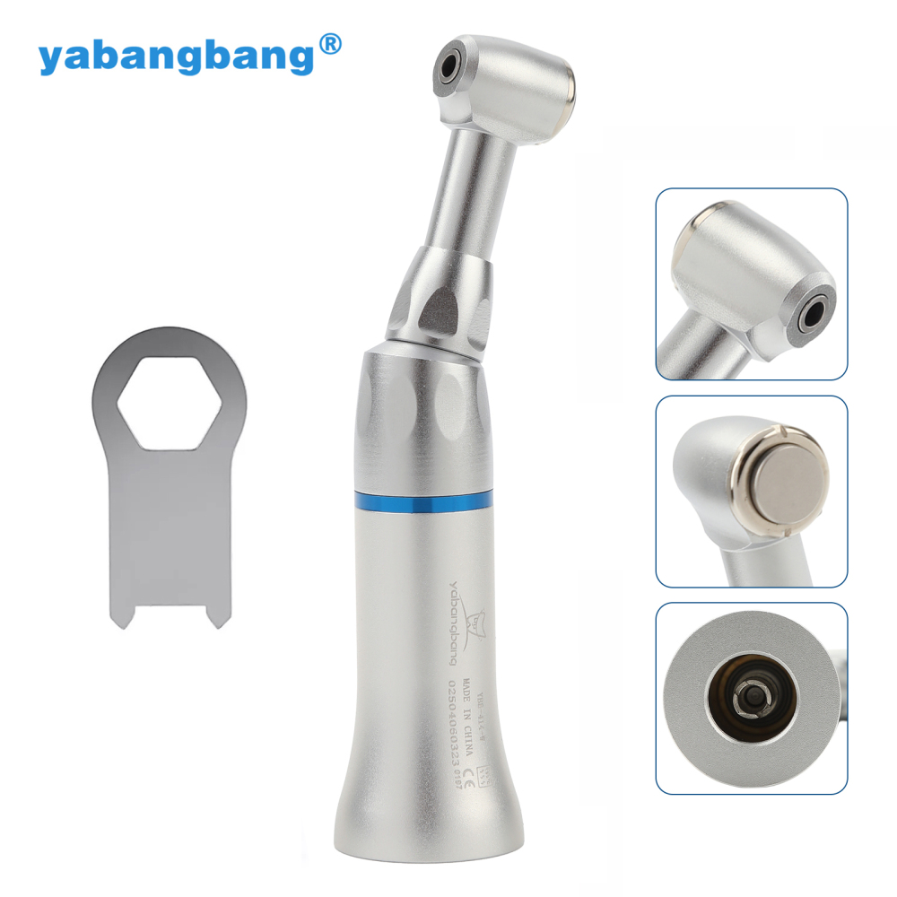 Dental Push Button Contra Angle Slow Low Speed Handpiece fit RA BURS 2.35MM YB