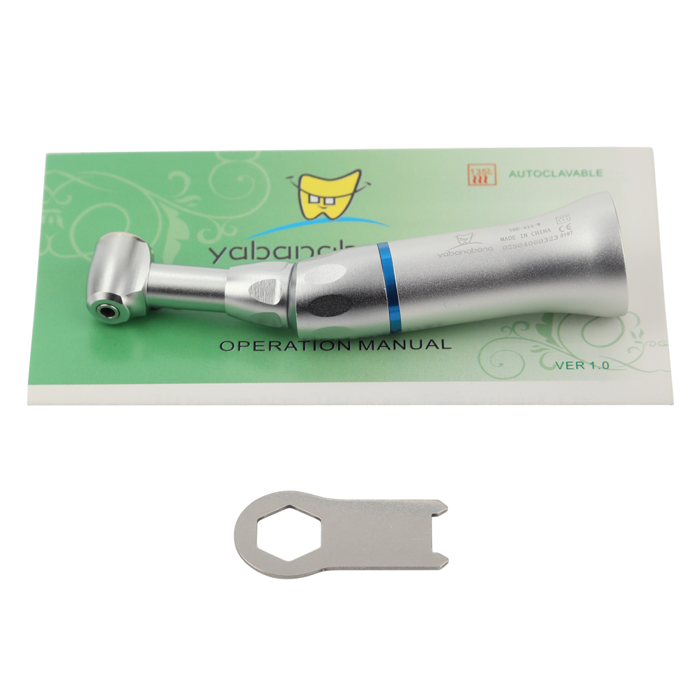 Dental Push Button Contra Angle Slow Low Speed Handpiece fit RA BURS 2.35MM YB