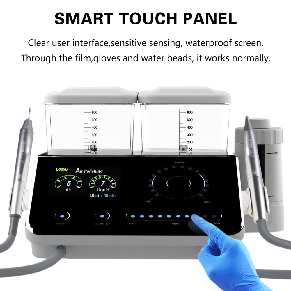 VRN-Q6 6in1 Periodontal Therapy System Dental Ultrasonic Scaler Air Polishing